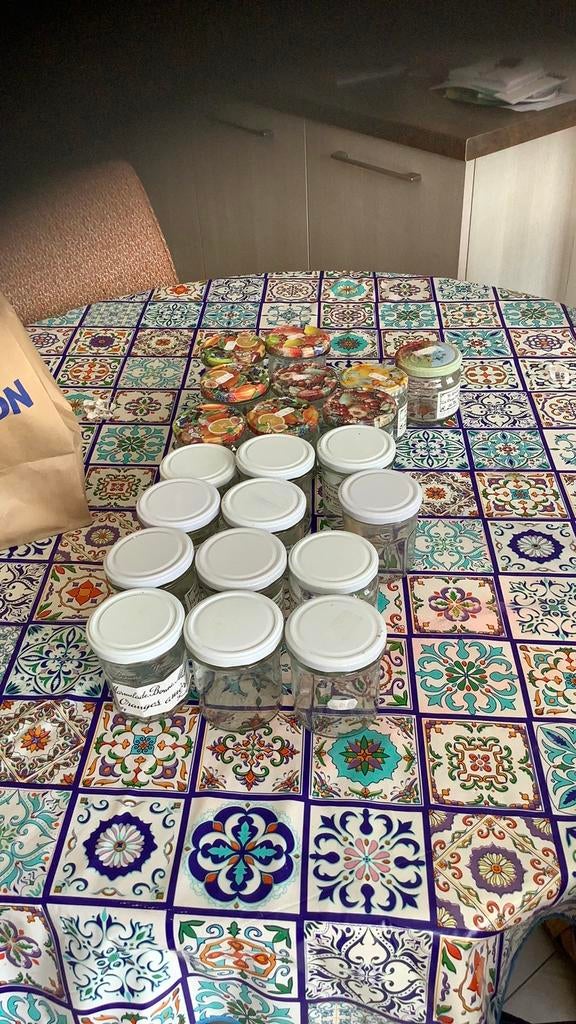 Lot de pots en verre, Maison & Meubles, Verre ou Verres, Comme neuf, Verre, Enlèvement