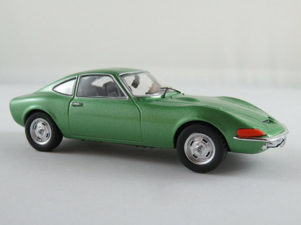 1:43 IXO CLC318N Opel GT 1969-1973 met.groen, Hobby & Loisirs créatifs, Enlèvement ou Envoi, Neuf, Voiture