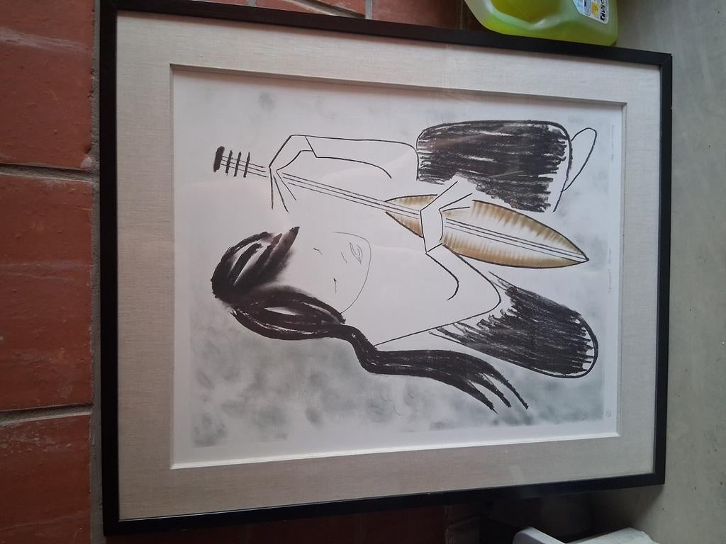 Litho schilderij, Antiek en Kunst, Ophalen
