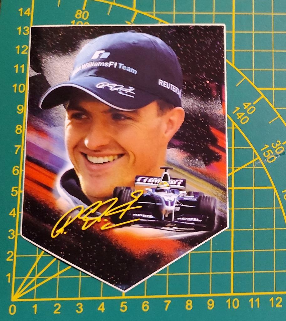 Sticker F1 BMW Williams Ralf Schumacher 2001, Ophalen of Verzenden