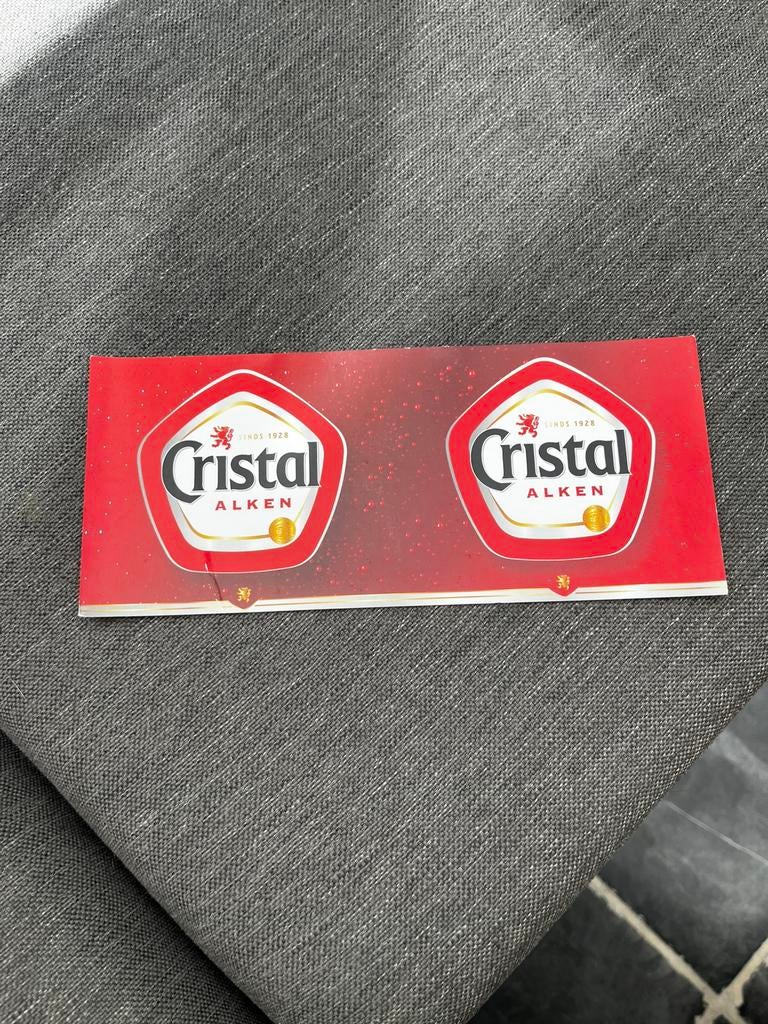 Kaartje Cristal Alken, Verzamelen, Ophalen of Verzenden