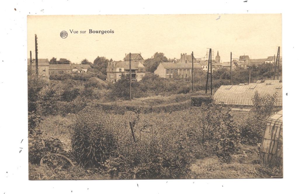 Vue sur Bourgeois NA17, Collections, Envoi, 1920 à 1940, Non affranchie, Brabant Wallon