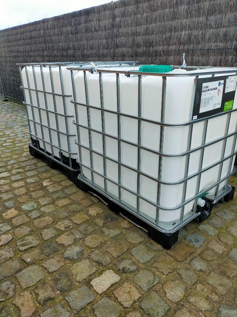 IBC container 1100 l, 150 liter of meer, Ophalen, Zo goed als nieuw, Kunststof