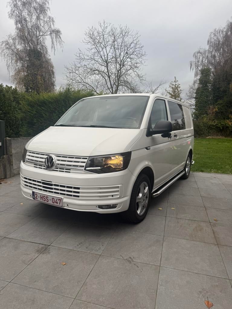 Volkswagen Transporter 2.0TDI T6 Automaat euro6b, Monovolume, 4 cilinders, Wit, Diesel
