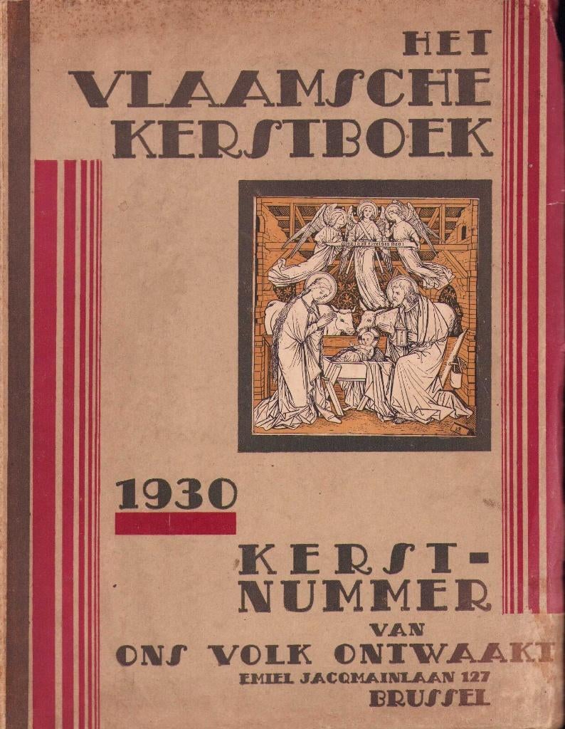 Het Vlaamsche Kerstboek 1930 - Ons volk ontwaakt, Boeken, Tijdschriften en Kranten, Ophalen of Verzenden, Gelezen, Overige typen