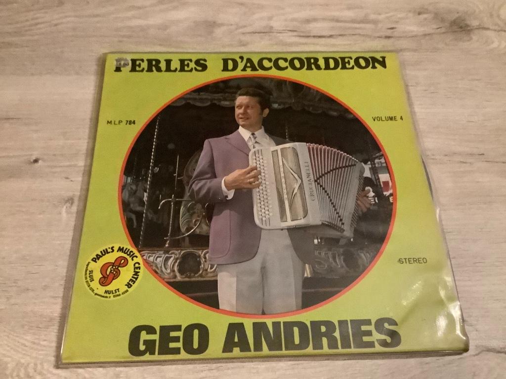 Vinyl Geo Andries Parles d'accordion LP Vol.4, CD & DVD, Vinyles | Compilations, Envoi, Comme neuf, 12 pouces, Musique du monde
