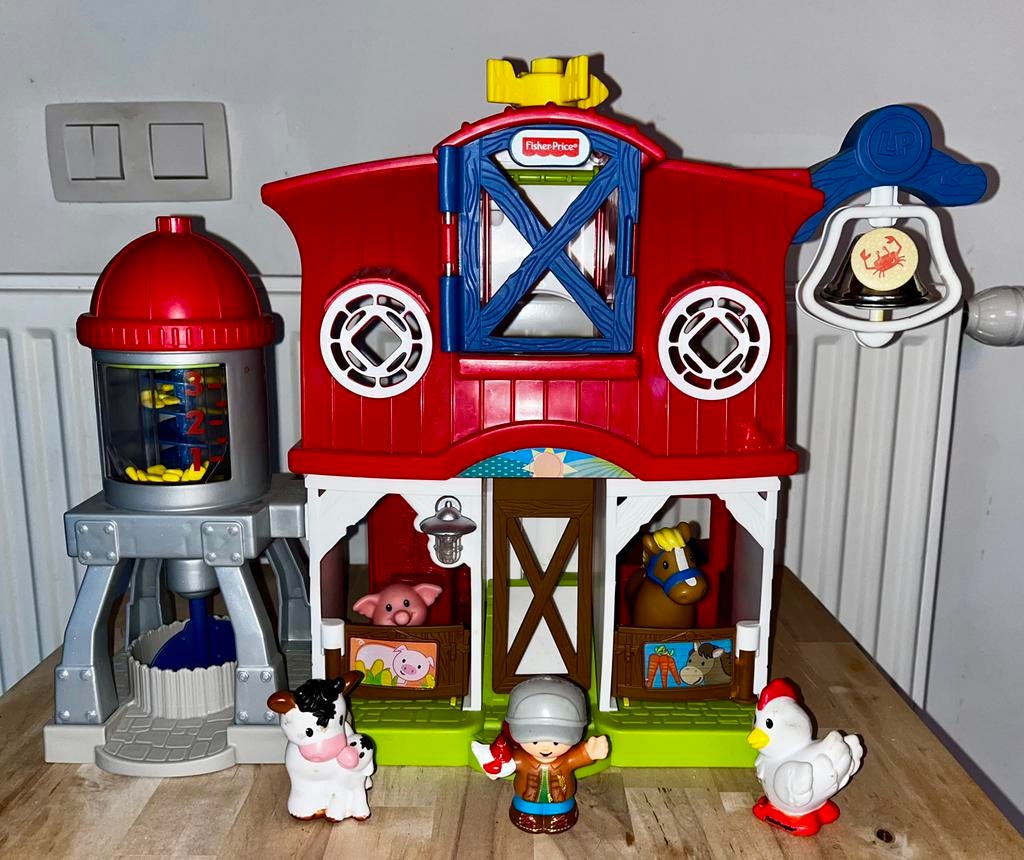 Fisher Price Boerderij met geluid, Kinderen en Baby's, Speelgoed | Fisher-Price, Ophalen, Zo goed als nieuw, Speelset, Met geluid