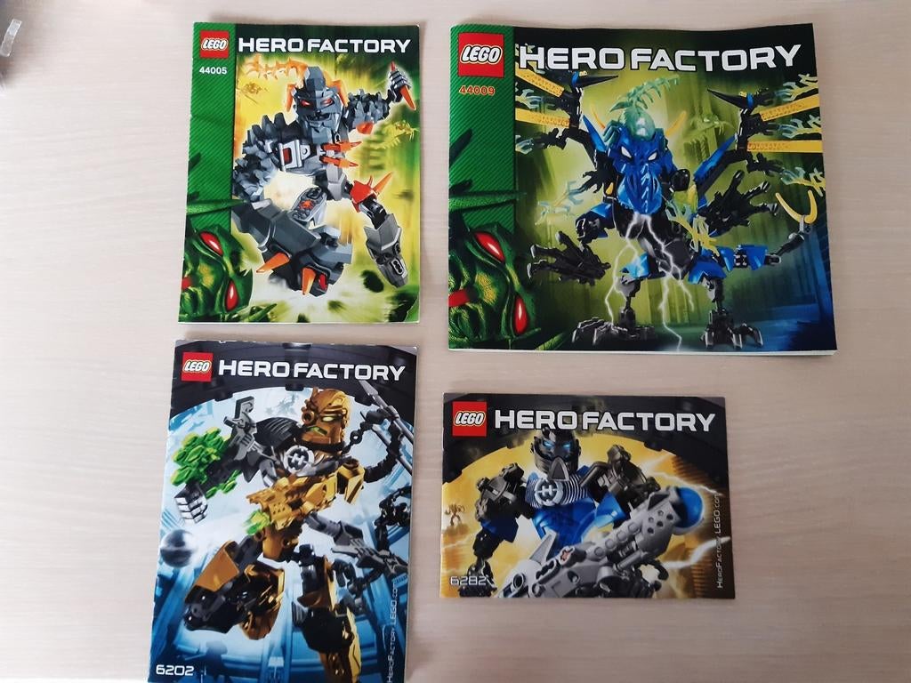 Lego hero factory bundel - robotfiguren, Enlèvement ou Envoi, Comme neuf, Ensemble complet, Lego