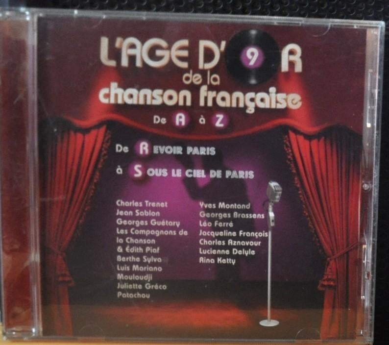 cd l'age d'or de la chanson française (x2097), Cd's en Dvd's, Ophalen of Verzenden, Gebruikt