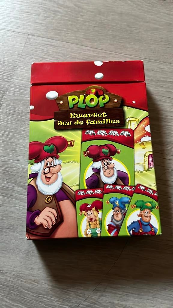 Kwartet plop, Collections, Enlèvement ou Envoi, Comme neuf, Jeu(x) des sept familles