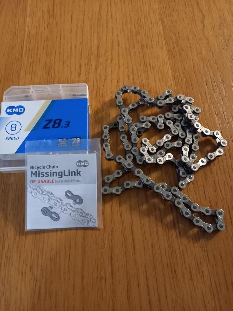 CHAÎNE DE VÉLO Z8.3 1/2" X 3/32" SHIMANO 8 SPEED POUR 20€, Enlèvement ou Envoi, Neuf