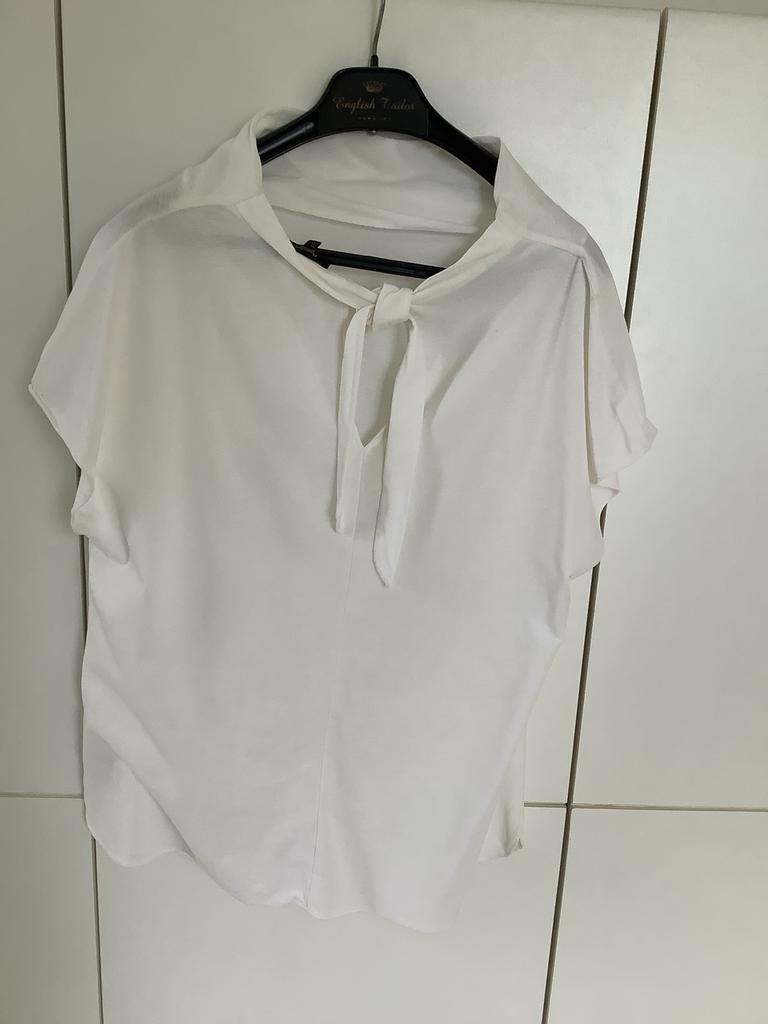 Dames blouse Massimo Dutti, Kleding | Dames, Ophalen, Zo goed als nieuw, Wit