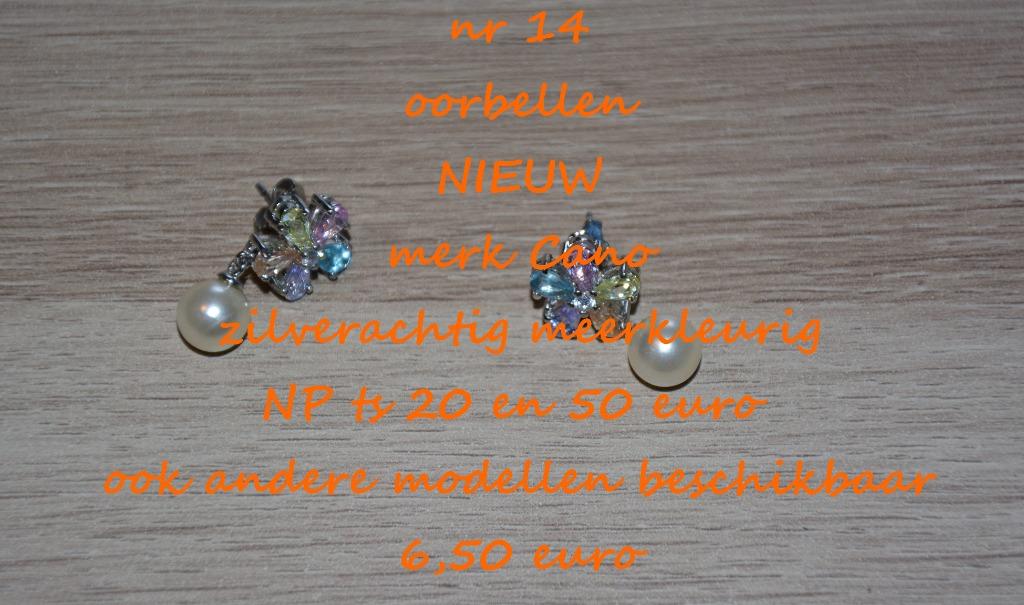 14. Bijou : boucles d'oreilles, NEUF, frais de port inclus, Bijoux, Sacs & Beauté, Boucles d'oreilles, Blanc, Envoi, Neuf, Puces ou Clous