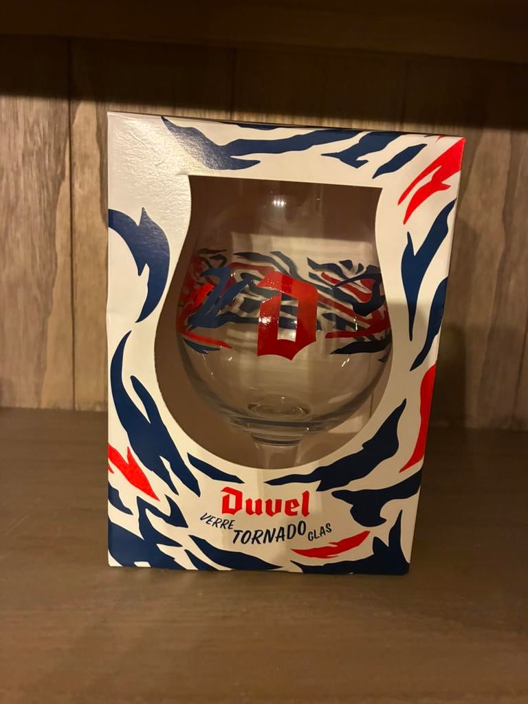 Duvel glas Tornado, Ophalen, Nieuw