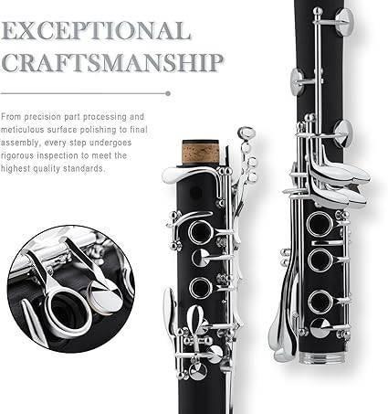 SONICAKE Bb klarinet voor beginners | GRATIS LEVERING, Musique & Instruments, Instruments à vent | Clarinettes, Neuf, -, -, Synthétique