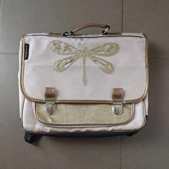Boekentas caramel & cie, Handtassen en Accessoires, Tassen | Schooltassen, Gebruikt, Ophalen of Verzenden