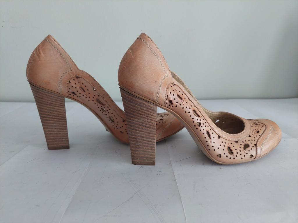 157C* SAN MARINA sexy leren pumps (39), Pumps, Verzenden, Zo goed als nieuw, San marina