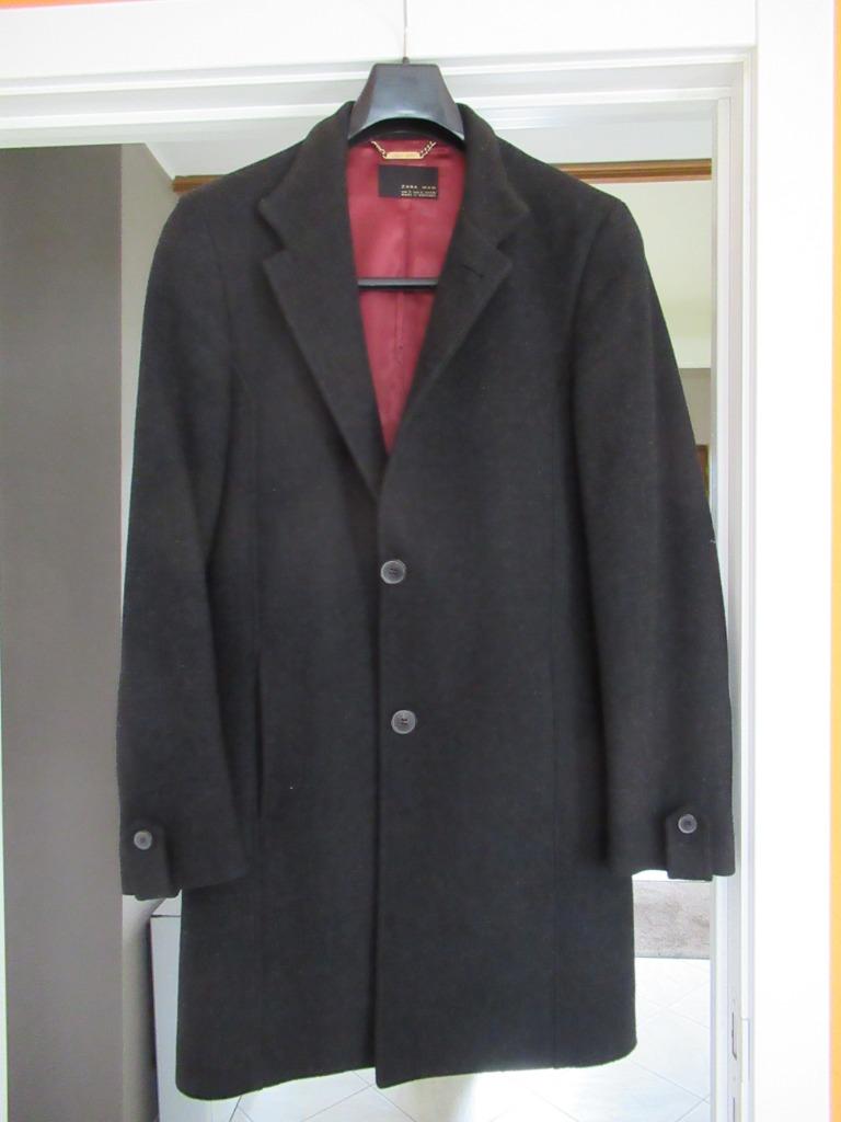 Manteau homme, Kleding | Heren, Jassen | Winter, Ophalen of Verzenden, Zo goed als nieuw, Zara Man, Grijs