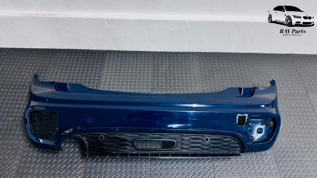 Mini F55 JCW LCI Facelift Achterbumper Bumper, Auto-onderdelen, Carrosserie, Bumper, Mini, Achter, Gebruikt, Ophalen of Verzenden