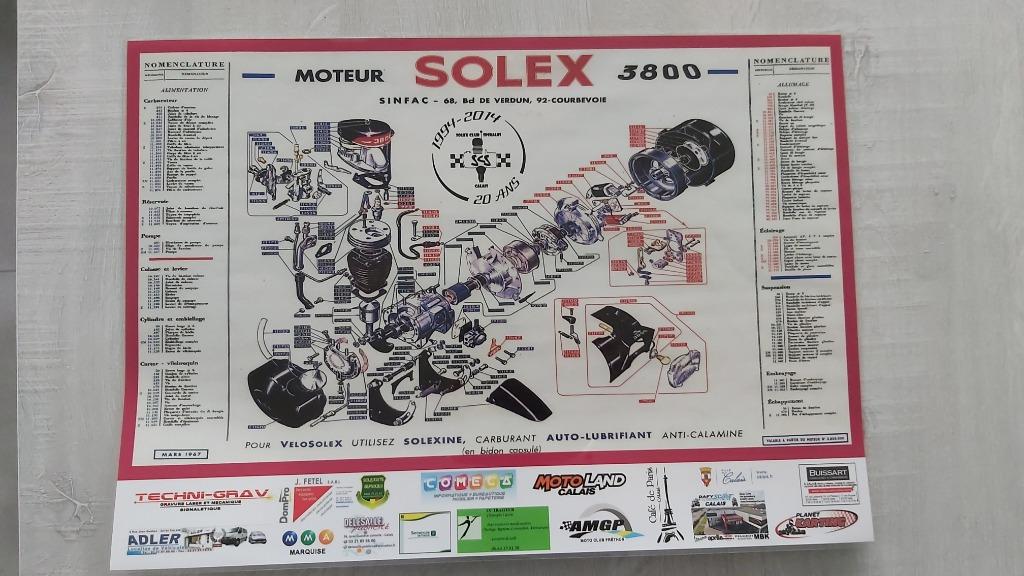 Dessous de verre Solex, Enlèvement, Neuf