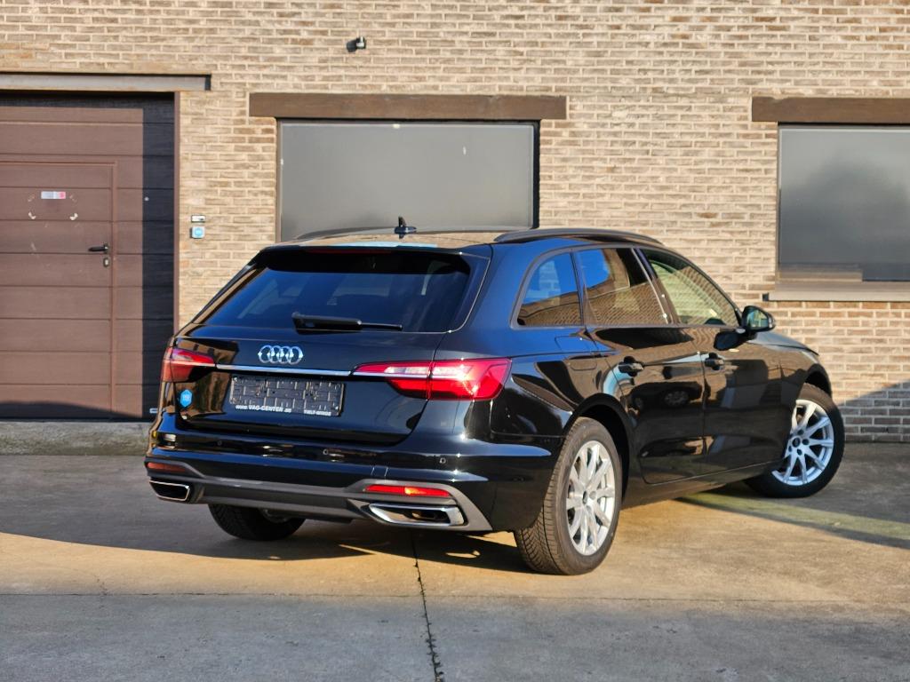 Audi A4 Avant - BTW wagen - 2.0 benzine - 150 PK - Automaat, Autos, Audi, Entreprise, A4, Noir, 5 portes