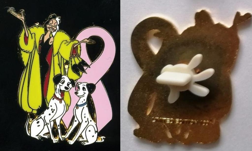DISNEY 101 Dalmatians PINK RIBBON- CRUELLAL, Ophalen of Verzenden, Nieuw, Overige typen