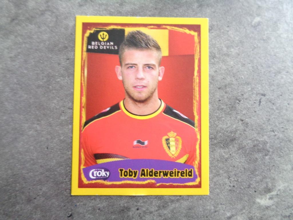 FC ANTWERP rode duivel VOETBAL ALDERWEIRELD CROKY STICKER, Verzamelen, Ophalen of Verzenden, Zo goed als nieuw