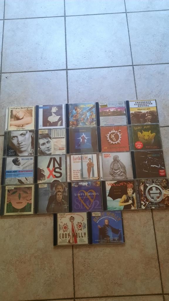 CD's allerlei 1 euro per titel, Enlèvement ou Envoi, Utilisé