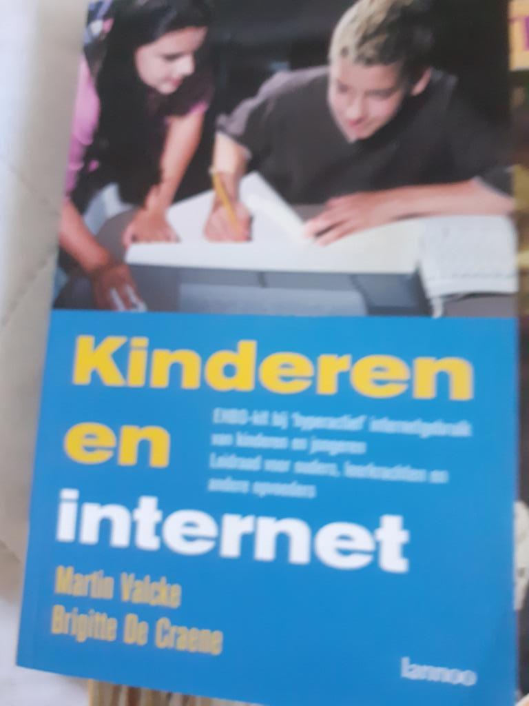 Boek : Kinderen en internet, Boeken, Sociale wetenschap, Martin Valcke en Brigitte, Ophalen of Verzenden, Zo goed als nieuw