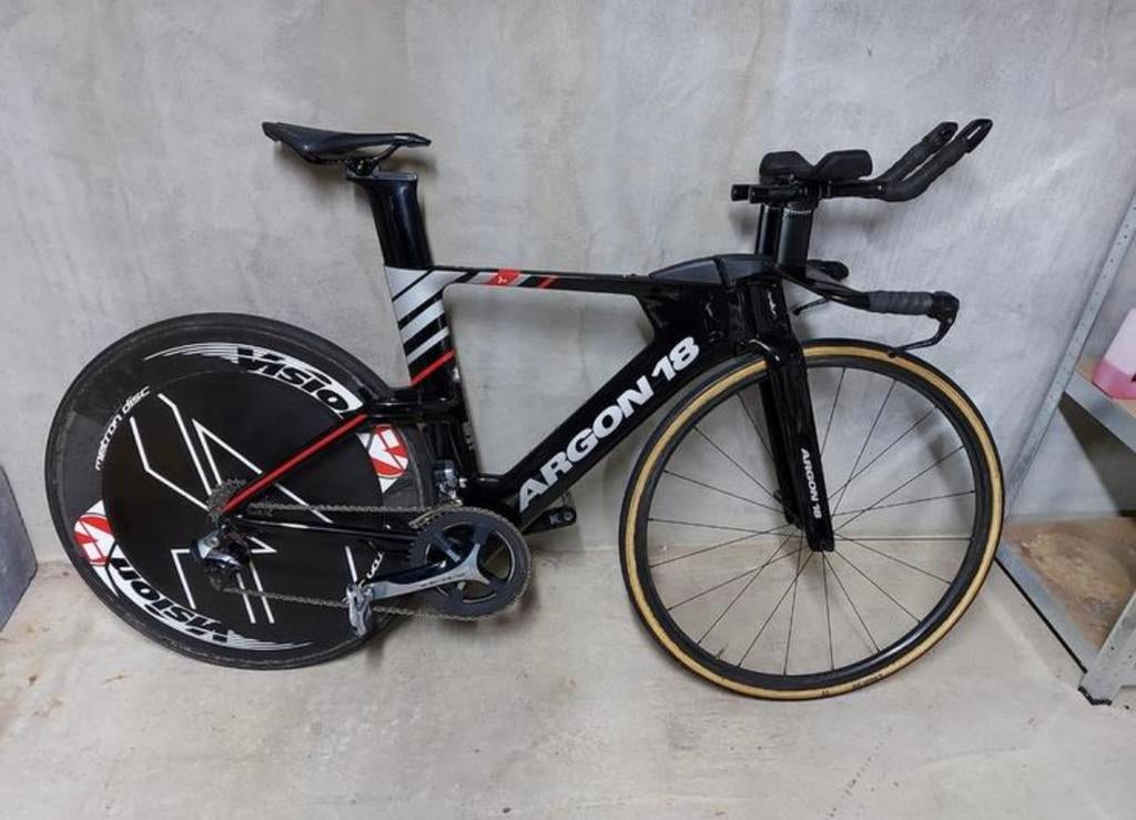Argon 18 tijdritfiets, Fietsen en Brommers, Ophalen, Zo goed als nieuw