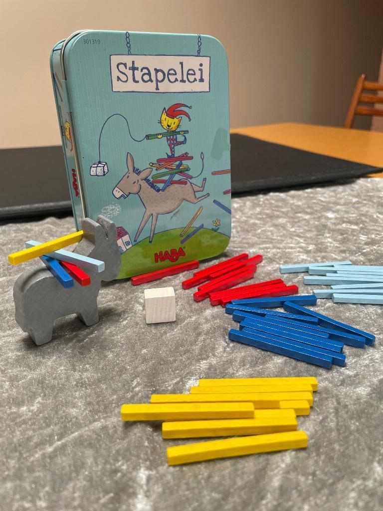 Stapelspel HABA Stapelei, Ophalen, Zo goed als nieuw