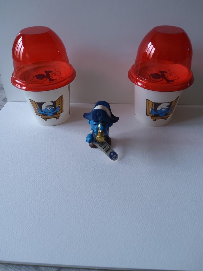 Smurf 20765 Watchman Smurf, Ophalen of Verzenden, Zo goed als nieuw, Poppetje, Figuurtje of Knuffel