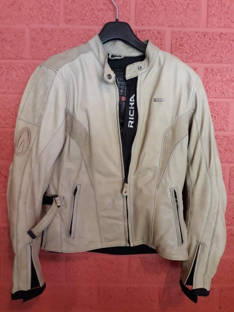 Blouson de moto, Taille 38/40 (M), Beige, Enlèvement, Autres types