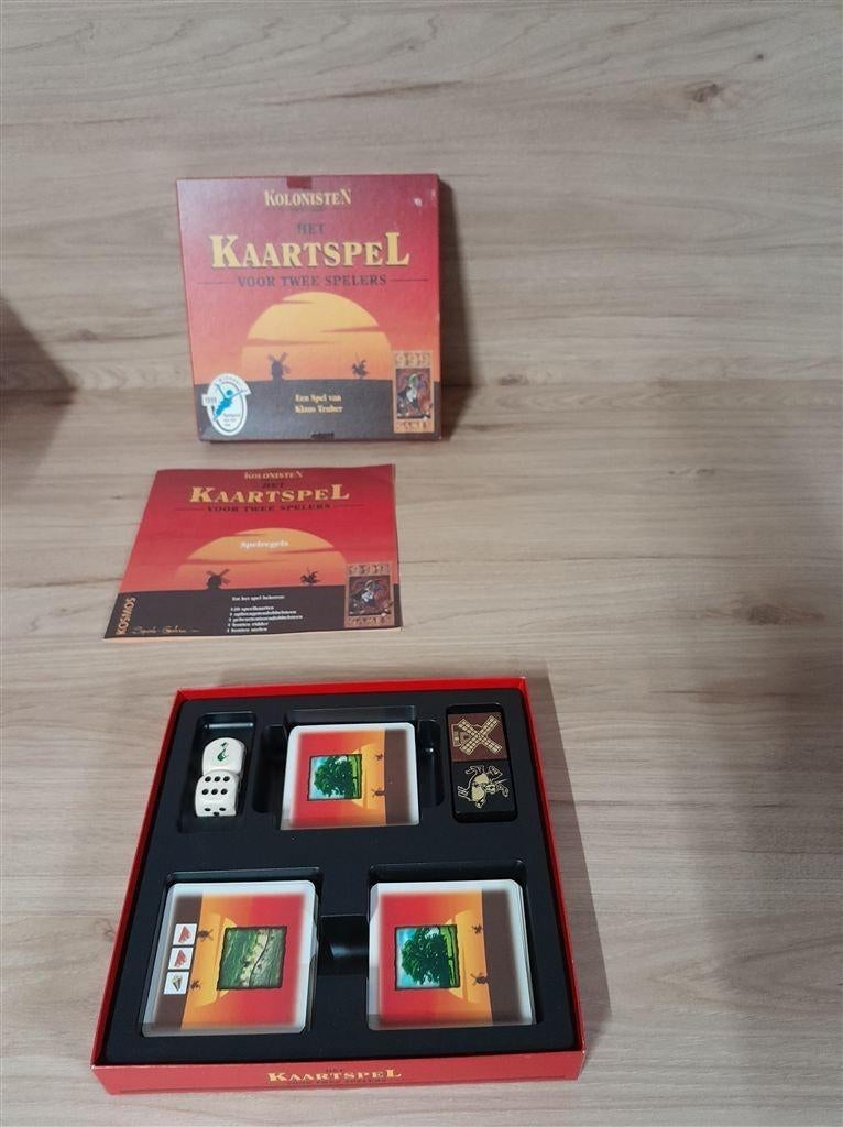 Kolonisten van catan het kaartspel - 999 games - s3132, Hobby en Vrije tijd, Gezelschapsspellen | Bordspellen, Verzenden, Zo goed als nieuw