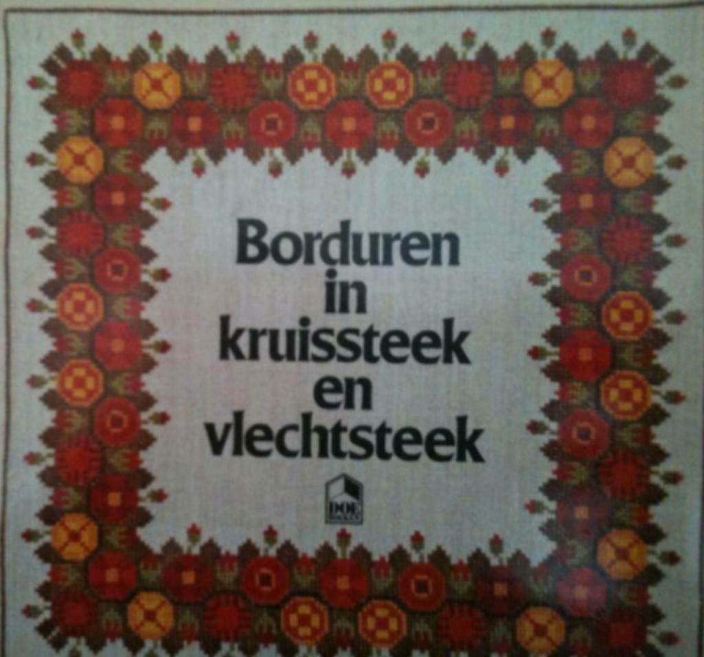 Borduren in kruissteek en vlechtsteek, Ophalen of Verzenden
