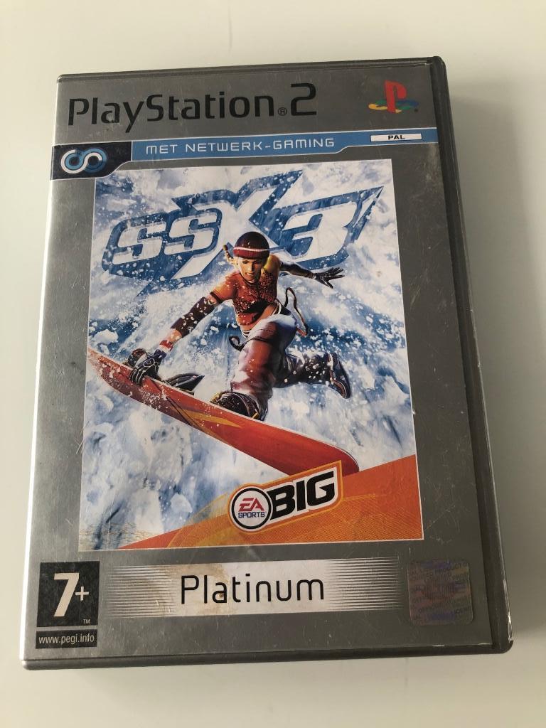 PS2 Platinum SSX3 (1), 1 speler, Ophalen of Verzenden, Zo goed als nieuw, Sport