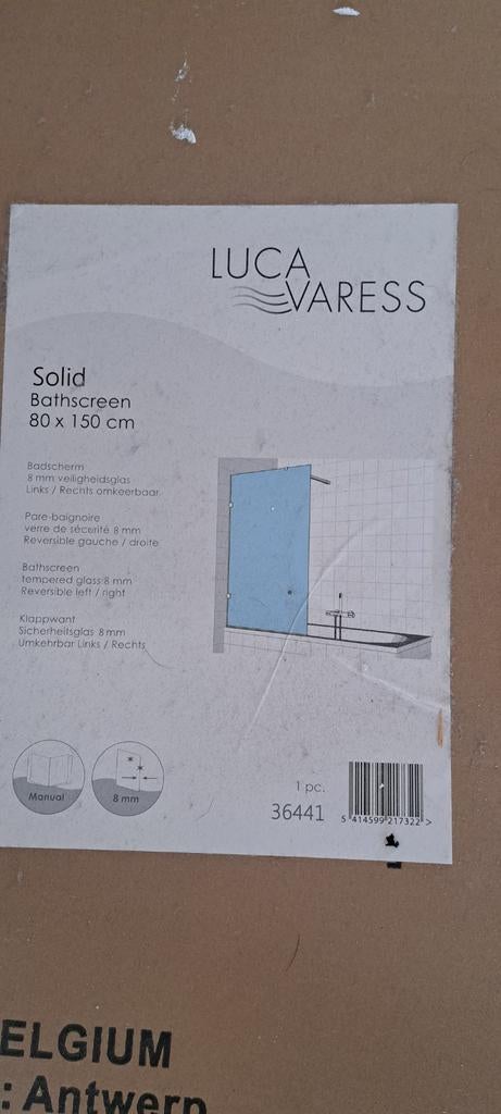 ! NIEUW! Luca Varess Solid badwand, Enlèvement, Neuf, 50 à 100 cm