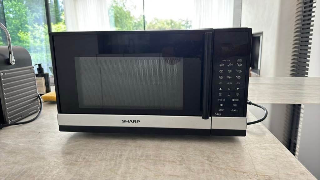 Microgolf sharp, Elektronische apparatuur, Microgolfovens, Ophalen, Gebruikt, Microgolfoven, Draaiplateau