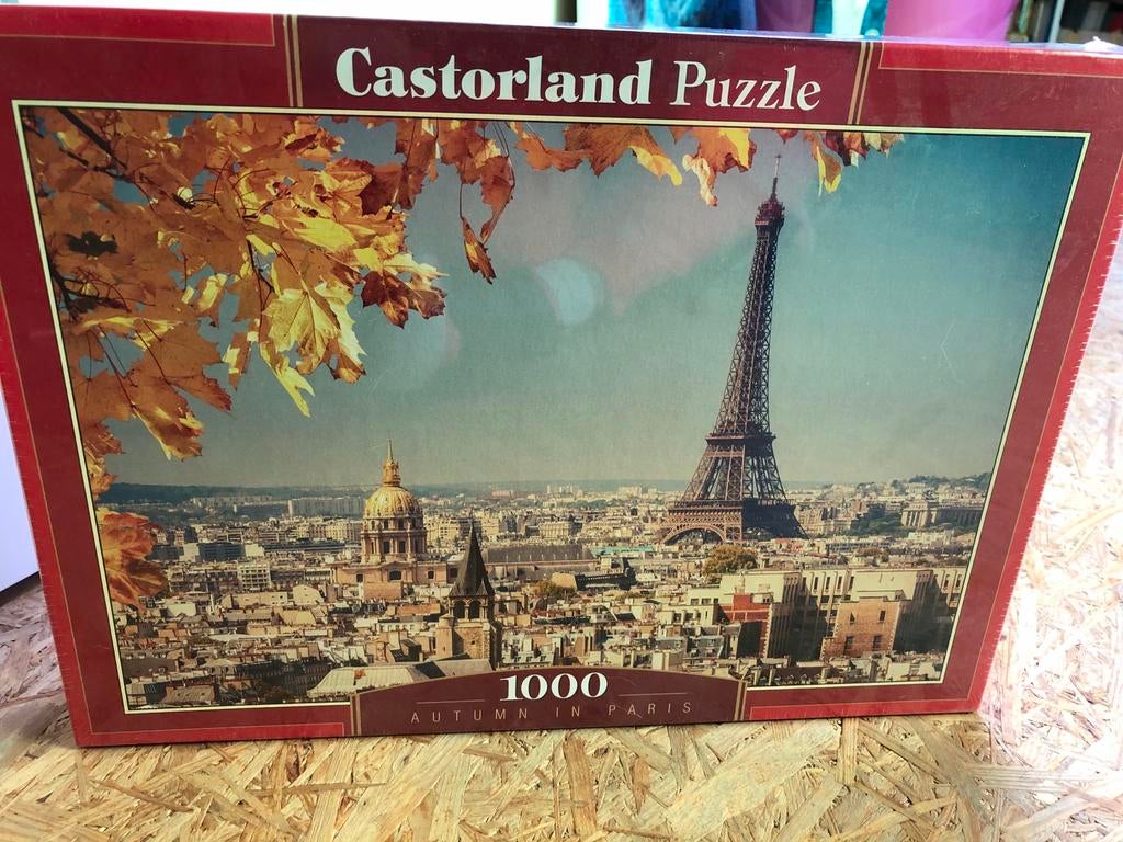 Puzzle 1000 pièces - NEUF - 2 modèles (Paris et Mona Lisa), Enlèvement, Comme neuf, Puzzle
