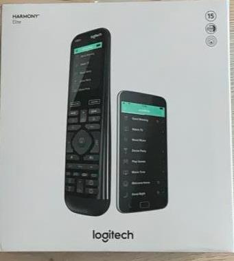 Télécommande, hub et application Logitech Harmony Elite, Récepteur ou Amplificateur, Universel, Comme neuf, Avec écran