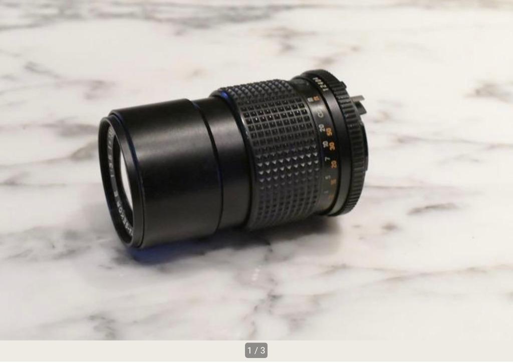 Téléobjectif Mamiya Sekor E 135 mm f/3,5, Enlèvement ou Envoi, 1980 à nos jours, Lentille ou Lentilles