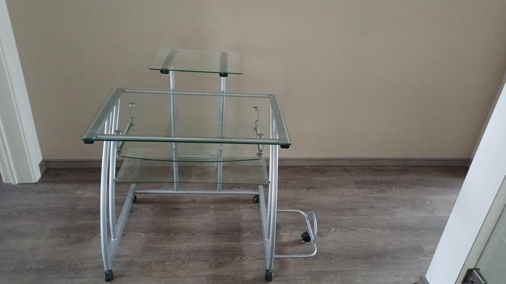 Computer tafel/bureau, Ophalen, Glas