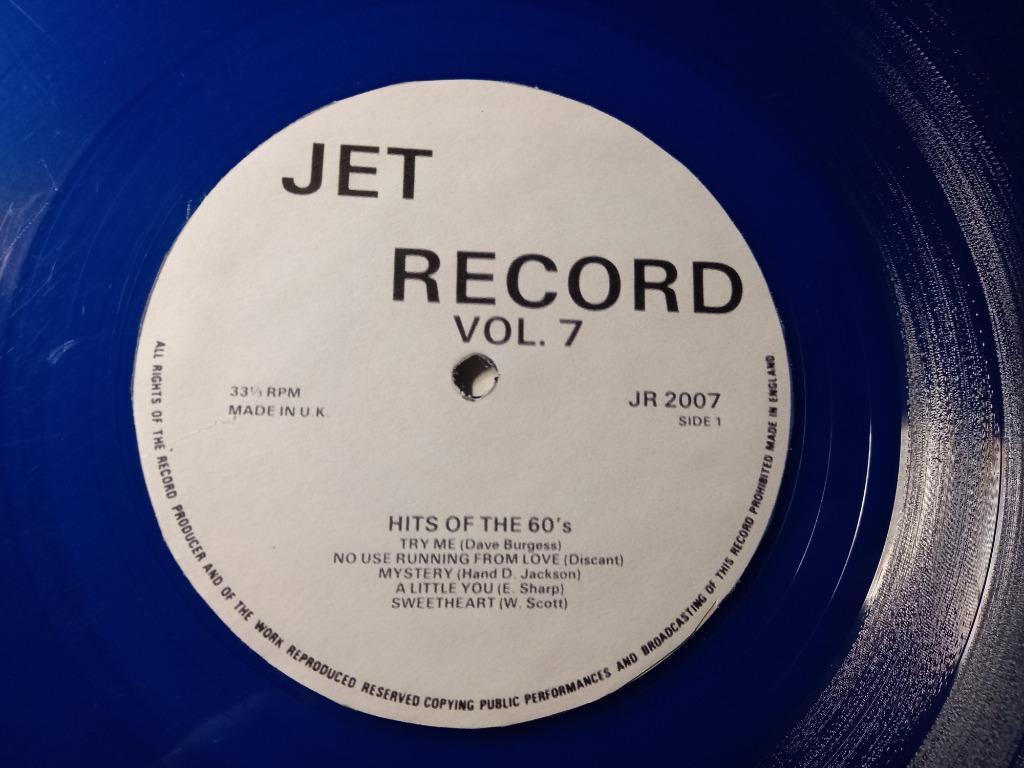 Jet Records Vol.7 - Hits Of The 60's - '' Popcorn Lp ", Ophalen of Verzenden, Gebruikt, 12 inch, Soul of Nu Soul