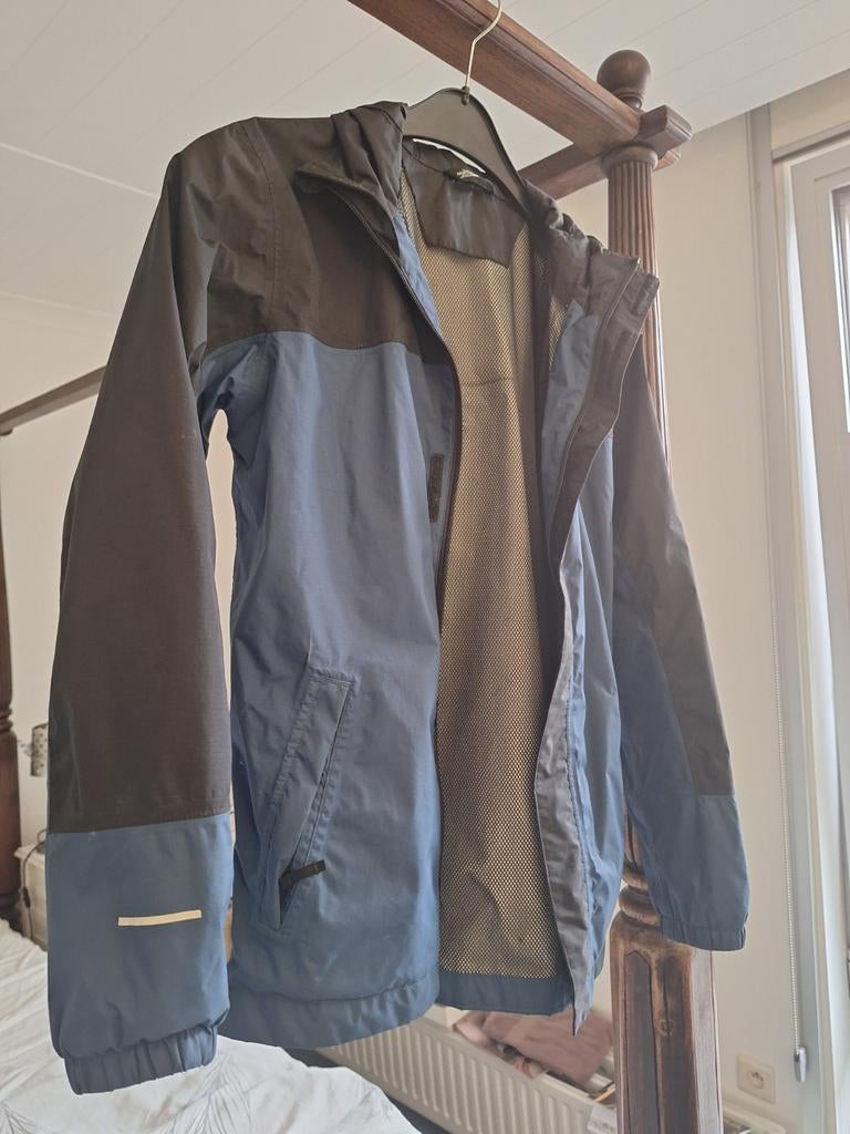 The North Face jongens kinderjas, nieuw staat. Dryvent, Ophalen of Verzenden, Nieuw, Blauw, The north face