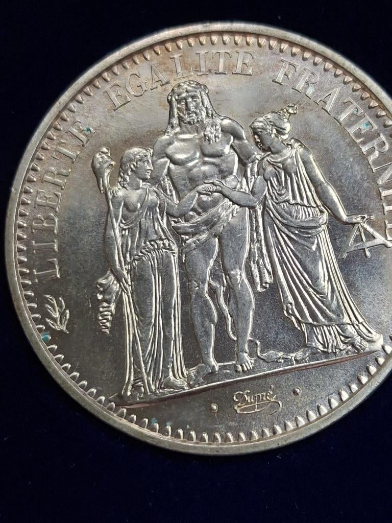 10 frank in Franse frank 1972 25 gram zilveren munt van, Ophalen, Munten