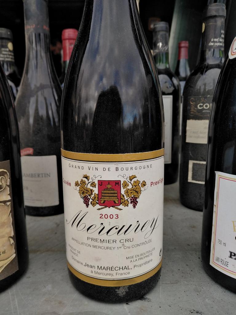 vin mercurey 2003 premier cru cuvée prestige jean marechal, Collections, Neuf, Enlèvement ou Envoi, Vin rouge, France