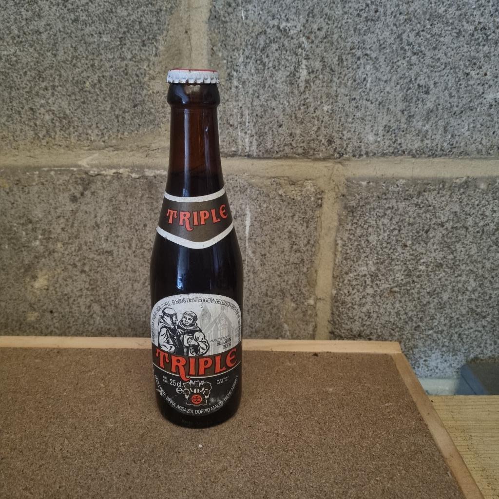 Bouteille de bière Triple, Verzamelen, Ophalen of Verzenden, Gebruikt, Flesje(s), Overige merken