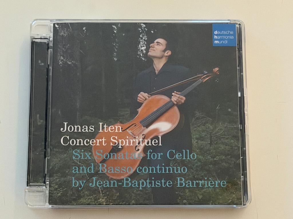 Jonas Iten - Concert Spirituel (SACD) Jean-Baptiste Barrière, Ophalen of Verzenden, Gebruikt