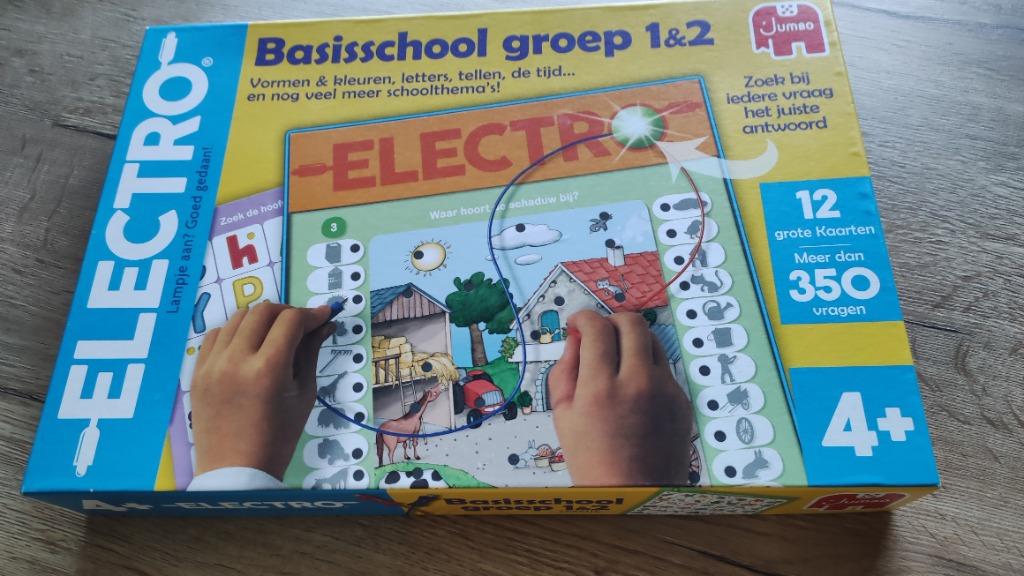 Electro - Basisschool groep 1 &2 Jumbo + 4 jaar - 350 vragen, Kinderen en Baby's, Speelgoed | Educatief en Creatief, Ophalen, Zo goed als nieuw