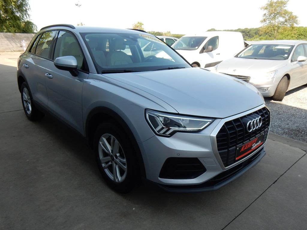 Audi Q3 1.5i 150pk AUTOMAAT/leder/cruise/ virtual cockpit, Automaat, 1498 cc, 1535 kg, Parkeersensor